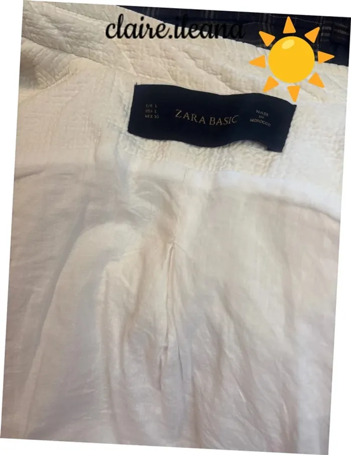 🛑veste Zara🛑T.40/L - photo numéro 3
