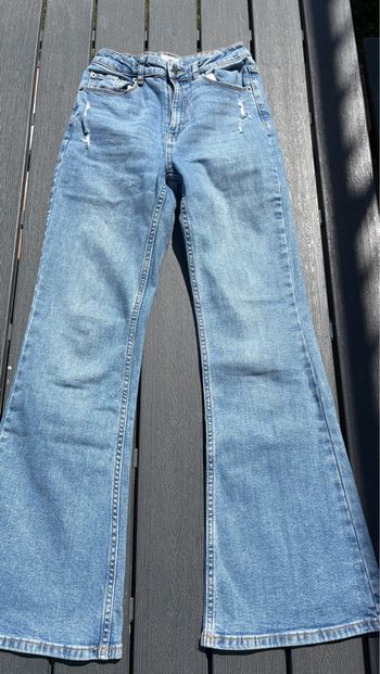 Jean évaser flare bleu Kiabi taille 32