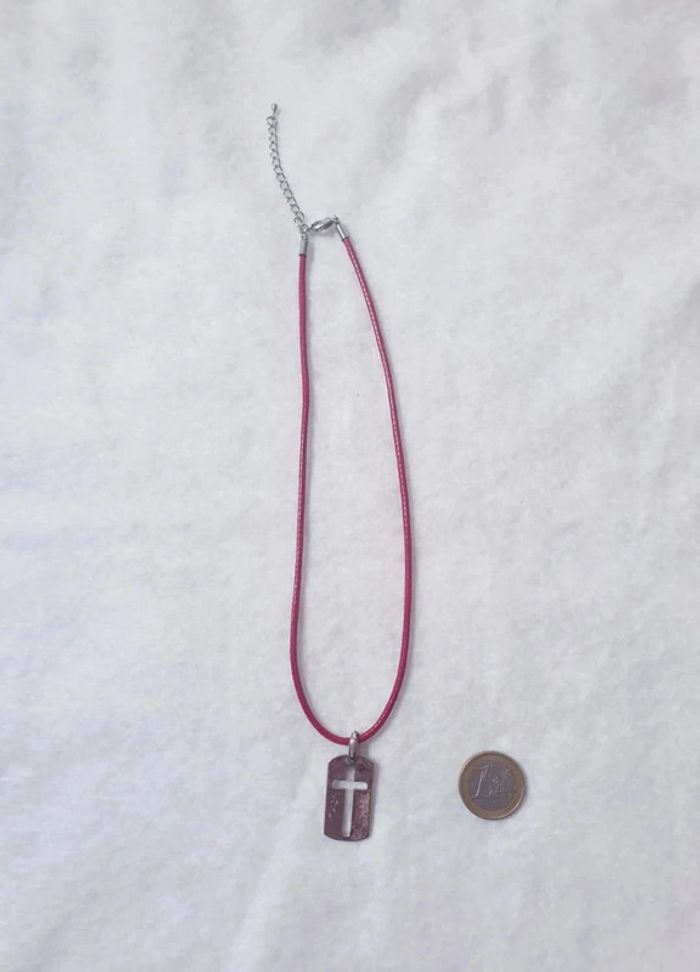 Magnifique collier pendentif croix - photo numéro 3