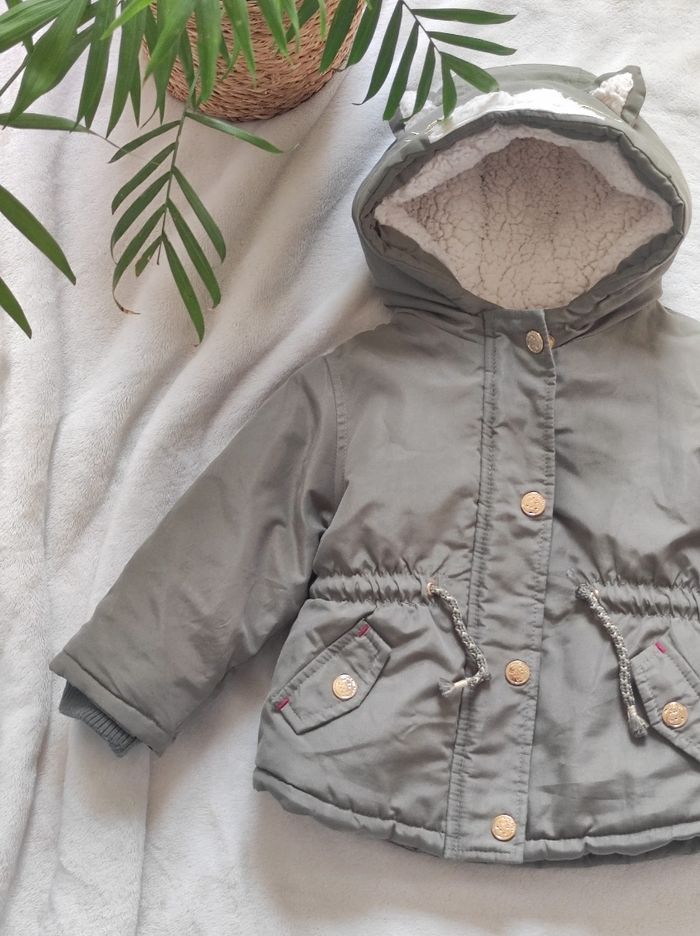 Manteau chat in extenso 74cm 9mois - photo numéro 2