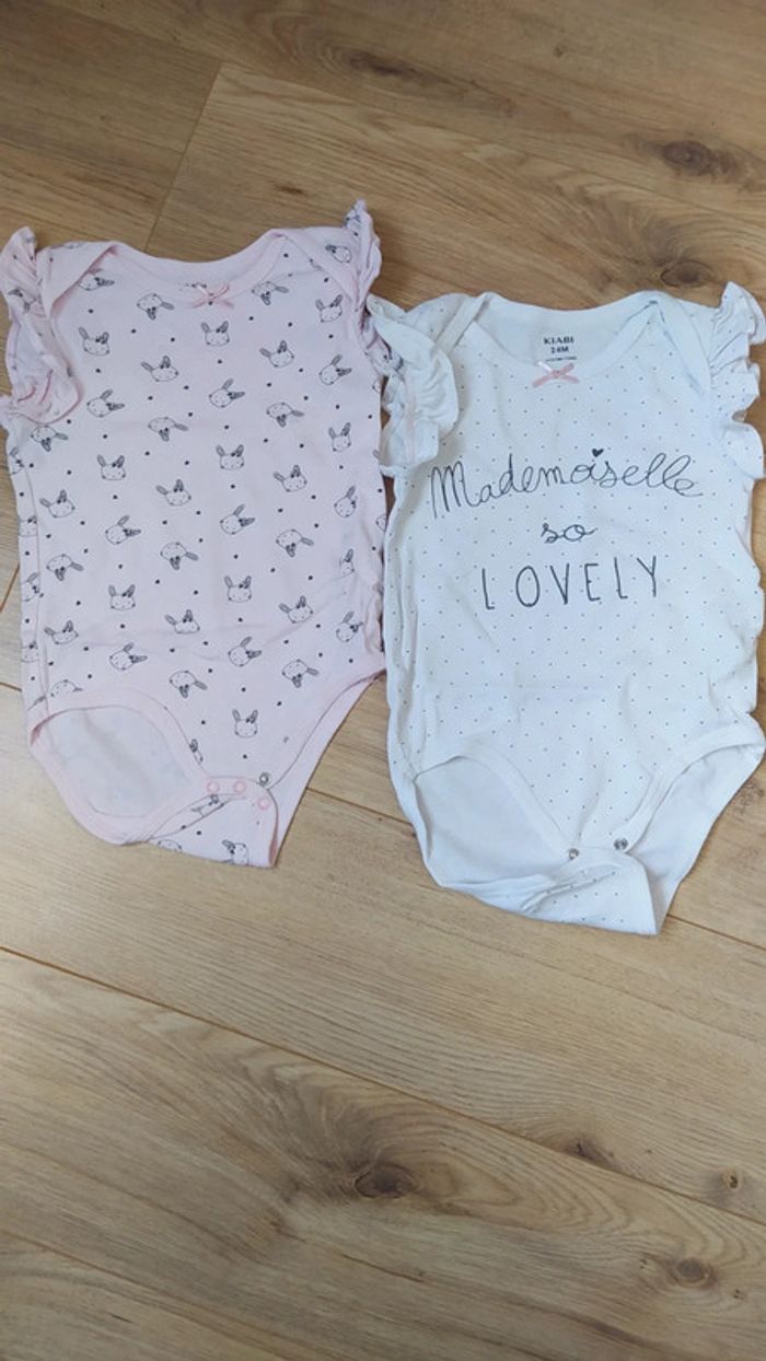 Lot de 2 bodies KIABI