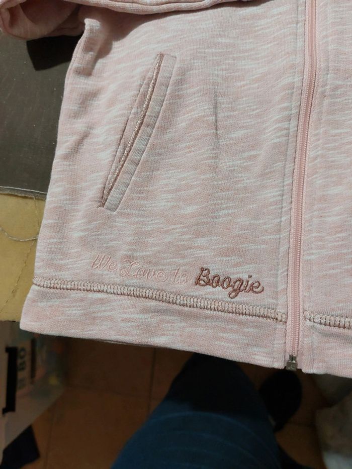 Sweat à capuche gilet zippé Kiabi 5A - photo numéro 6