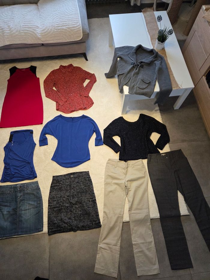 Lot de 34 articles taille 38 h&m. Morgan, naf naf - photo numéro 8