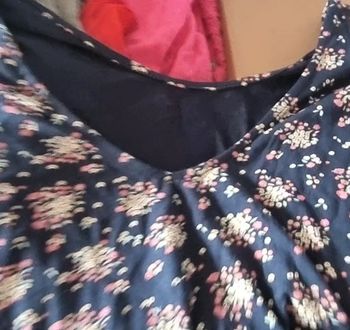 Body a fleurs bleu marine kiabi 54 neuf