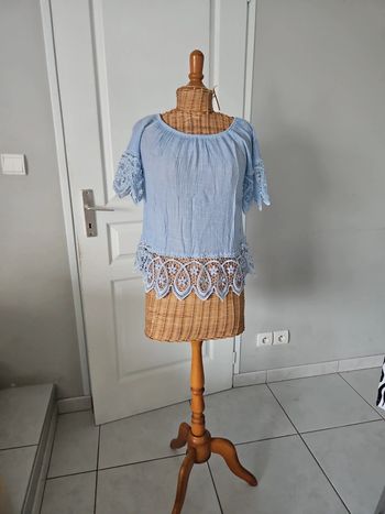 Blouse dentelle italie u45
