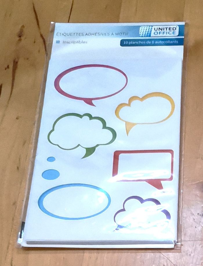 Planches à stickers et étiquettes - photo numéro 2