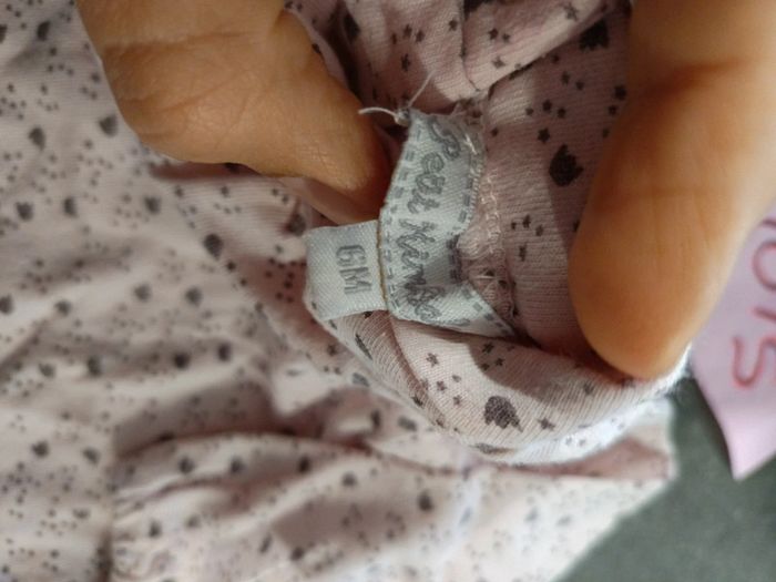 Col roulé fleurs et étoiles 6 mois - photo numéro 2