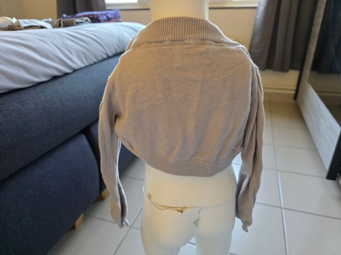 Gilet cache coeur gris - photo numéro 4