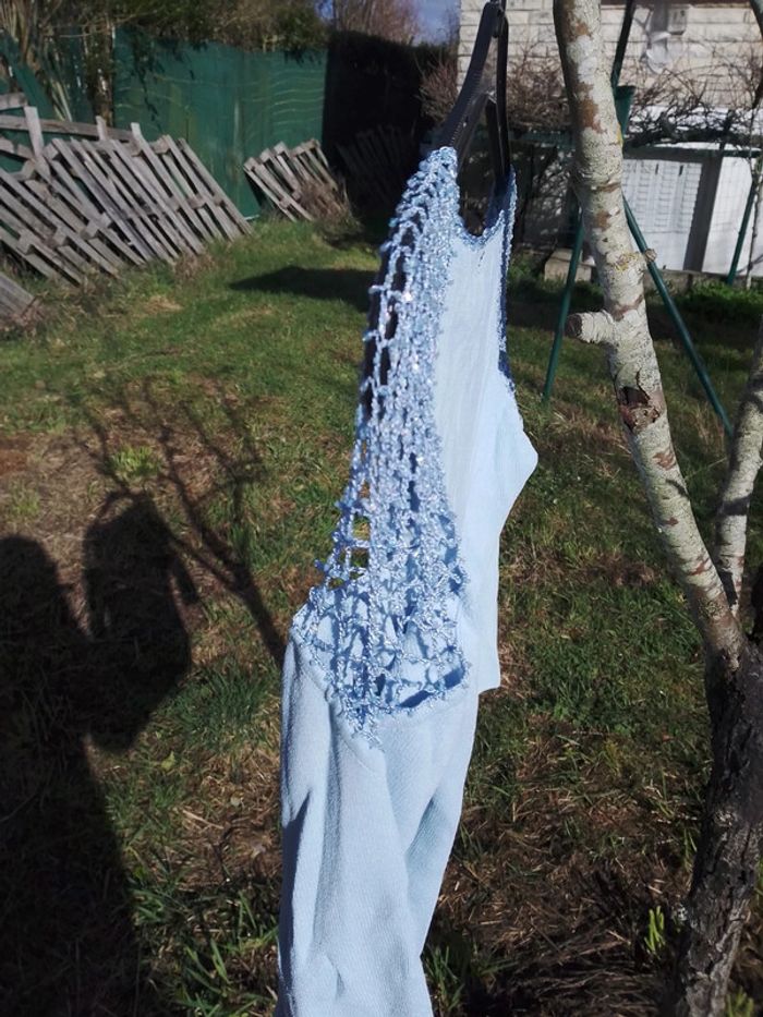 Tee shirt a bras dénudé femme - photo numéro 8