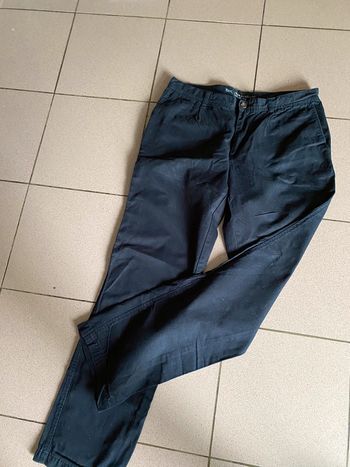 Pantalon tex, taille 46 Marine