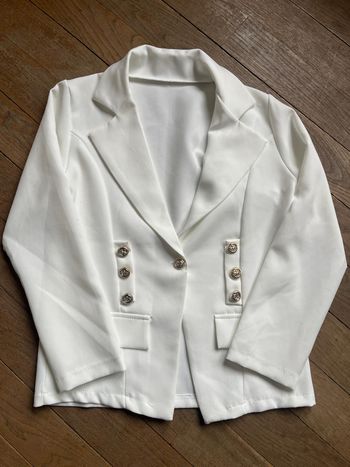 Veste blanche 10 ans