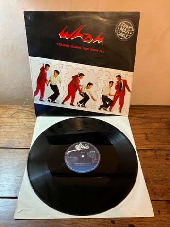 Vinyle 33 tours maxi-single-Young guns-(Go for it)