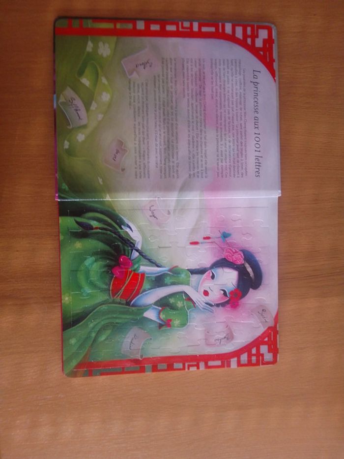Mon livre puzzle enfant de Princesses - photo numéro 4