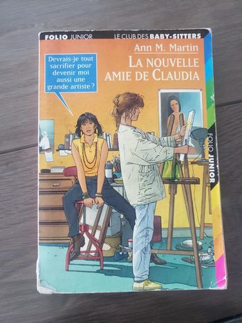 Livre 9-12 ans "La nouvelle amie de Claudia"