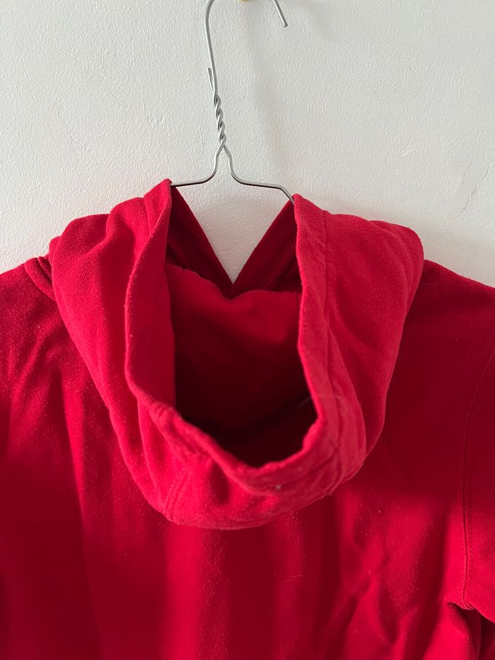 Pull à capuche rouge - photo numéro 5