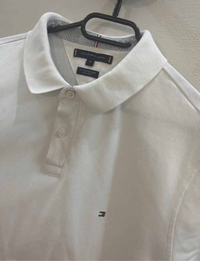 Polo tommy Hilfiger blanc - photo numéro 2