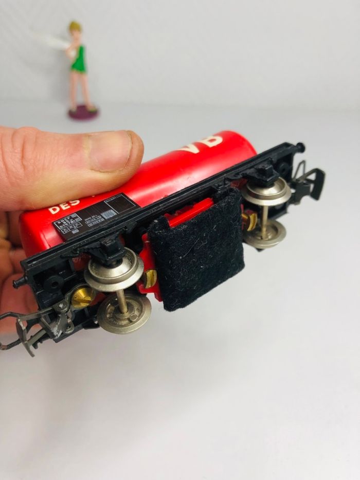 Jouef 6495 Ho citerne 2 essieux nettoyeur de voie VB - photo numéro 5