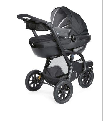 Poussette trio Chicco Activ3 noire