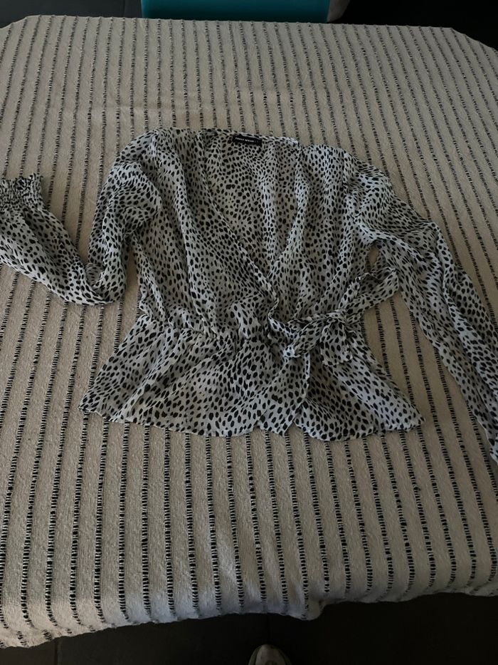 Blouse transparente xs