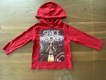 T-shirt à capuche 4 ans