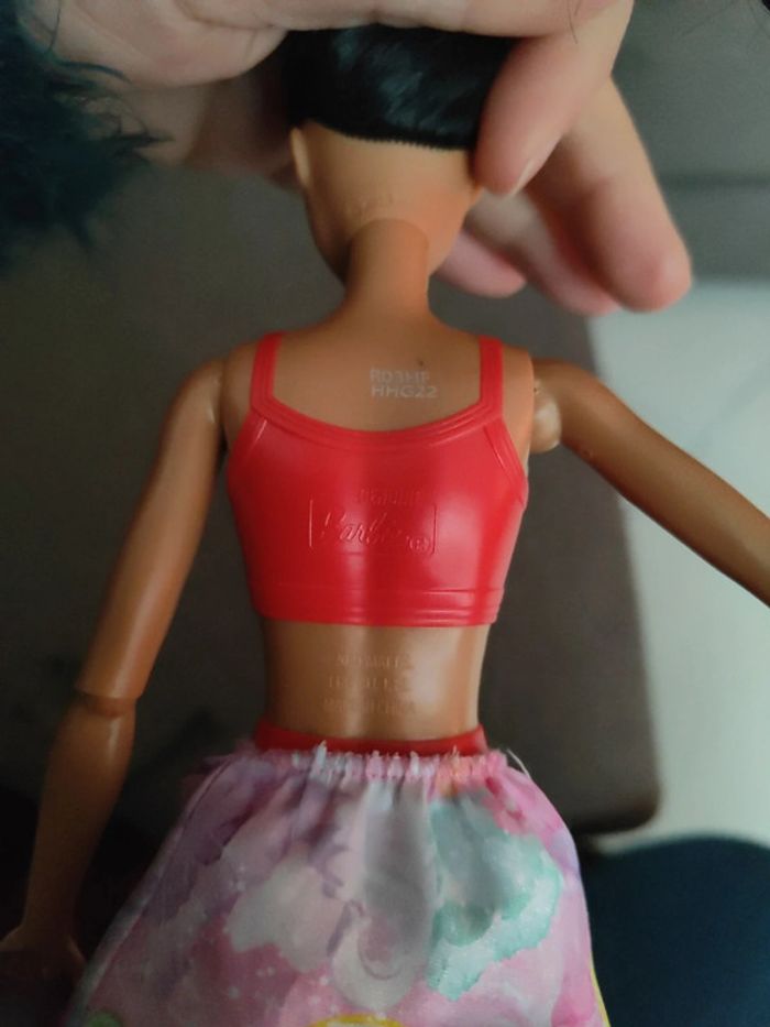 Barbie cheveux tricolores - photo numéro 5