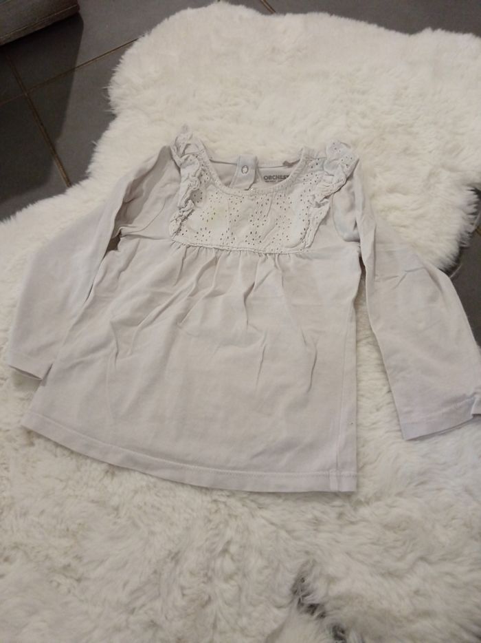 Tee-shirt manches longues Orchestra 2 ans