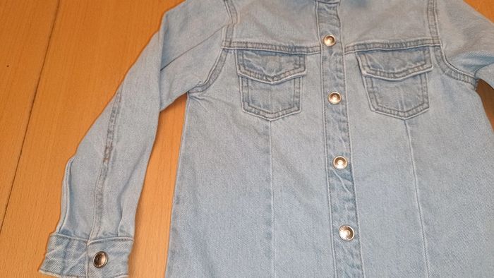 Robe en jean bleu clair - photo numéro 3