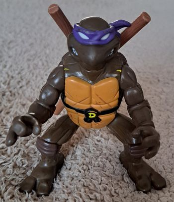 🐢 Figurine Tortues Ninja TMNT Donatello Cartwheelin Karate Don 1993