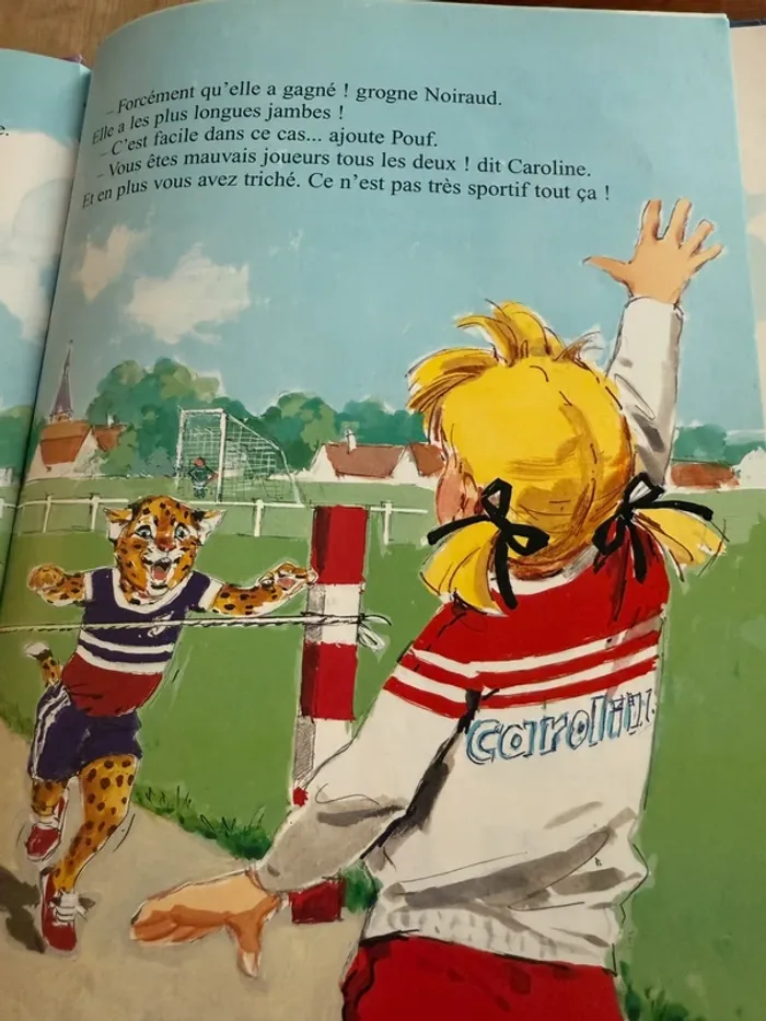 Ouvrage rare de collection - Livre Caroline au Stade Pierre Probst Hachette - photo numéro 7