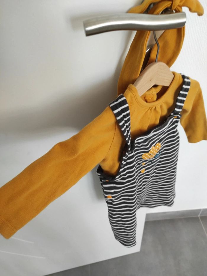 Ensemble 3 pièces sucre d'orge 12 mois - photo numéro 5