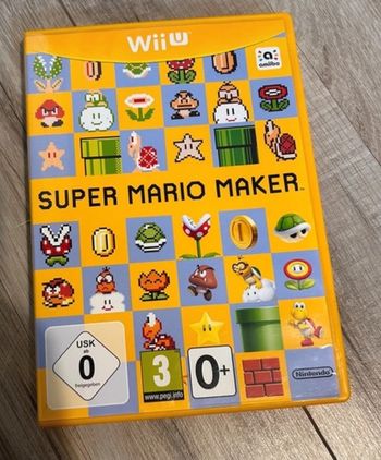 Super Mario maker wii u