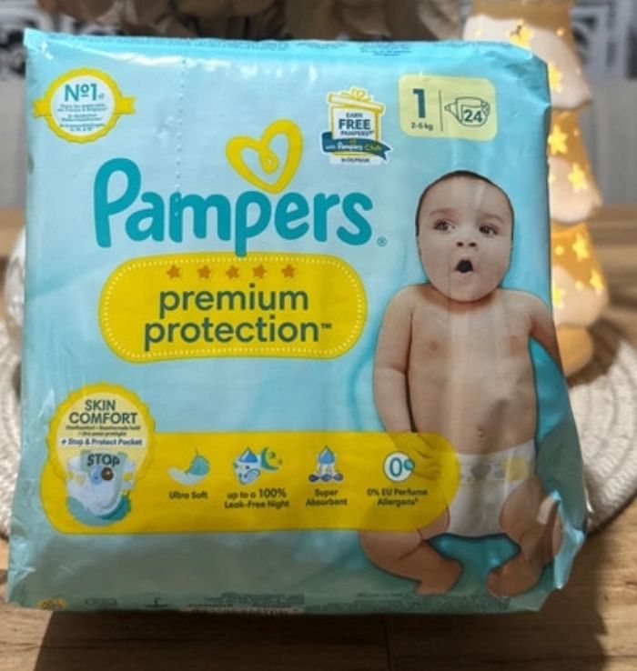 Deux paquet pampers taille 1 - photo numéro 2