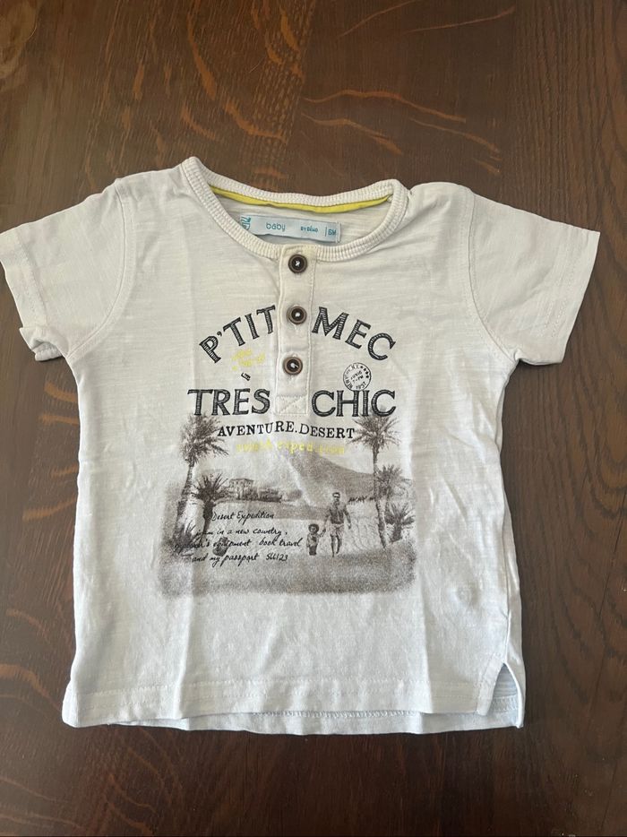 T-shirt manches courtes 6 mois