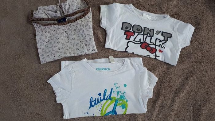 Lot tops hauts fille 6 ans