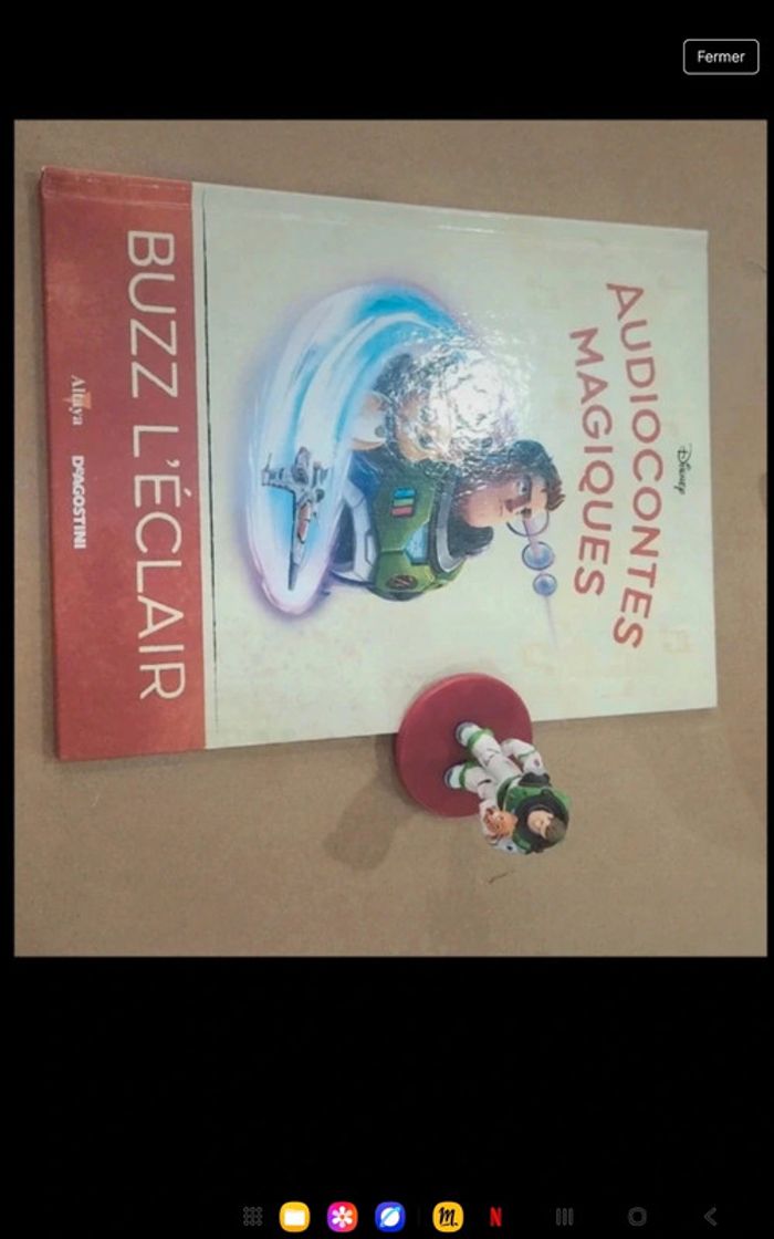 101ėme audioconte magique altaya deagostini disney audio conte compte comte magic livre& figurine