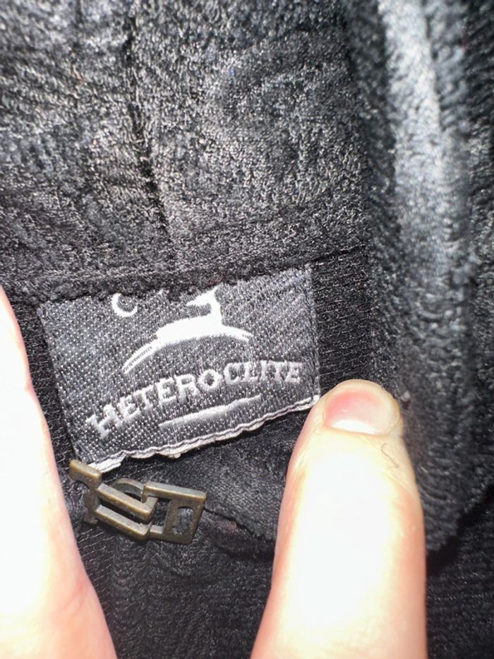 Manteau hétéroclite noir vintage - photo numéro 6