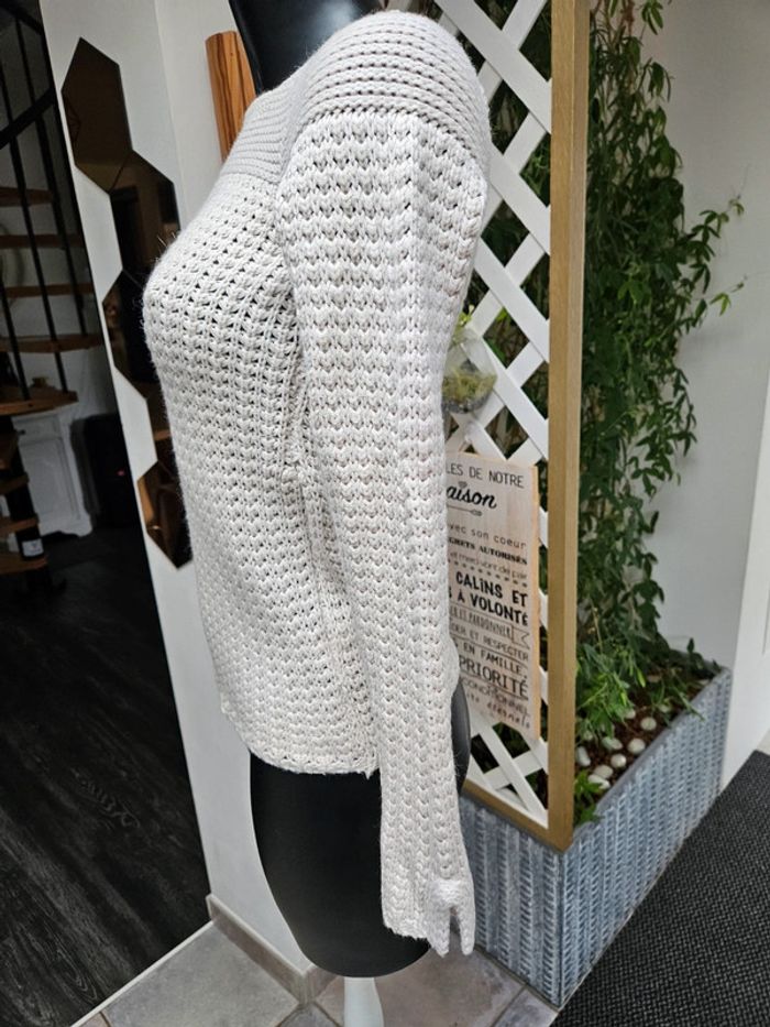 Zara pull beige taille S - photo numéro 5