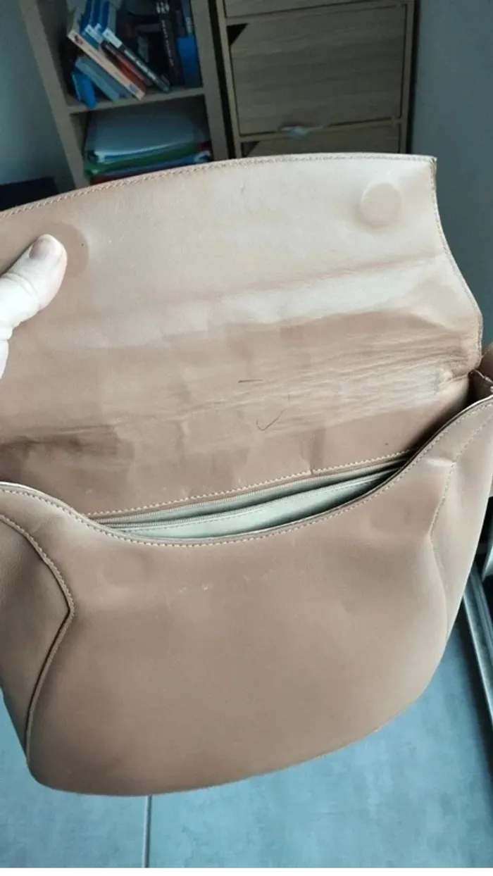 Sac couleur taupe grand format - photo numéro 4