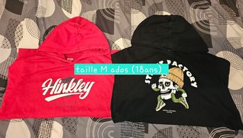 Sweat garçon 18ans (m de cher kiabi)