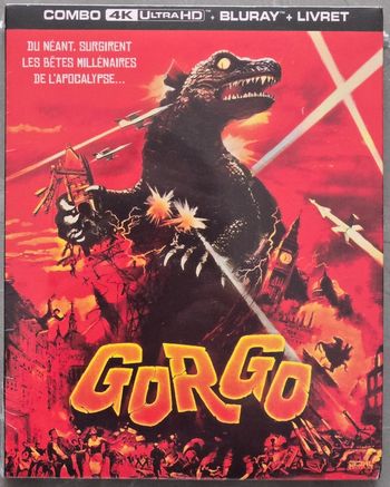 Gorgo Blu-Ray 4k Ultra Hd Blu-Ray +Livret (Édition Collector Limitée) neuf sous Blister