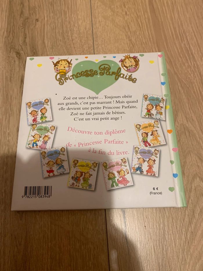 Livre Princesse parfaite Zoé et les bêtises - photo numéro 2