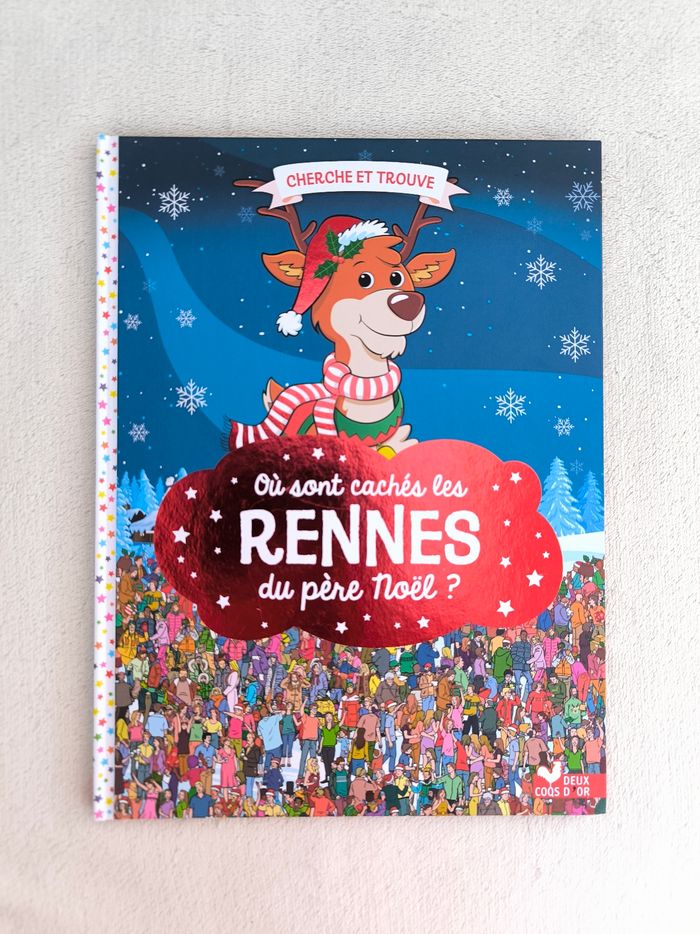 Livre Où sont cachés les rennes du père Noël ? - photo numéro 2
