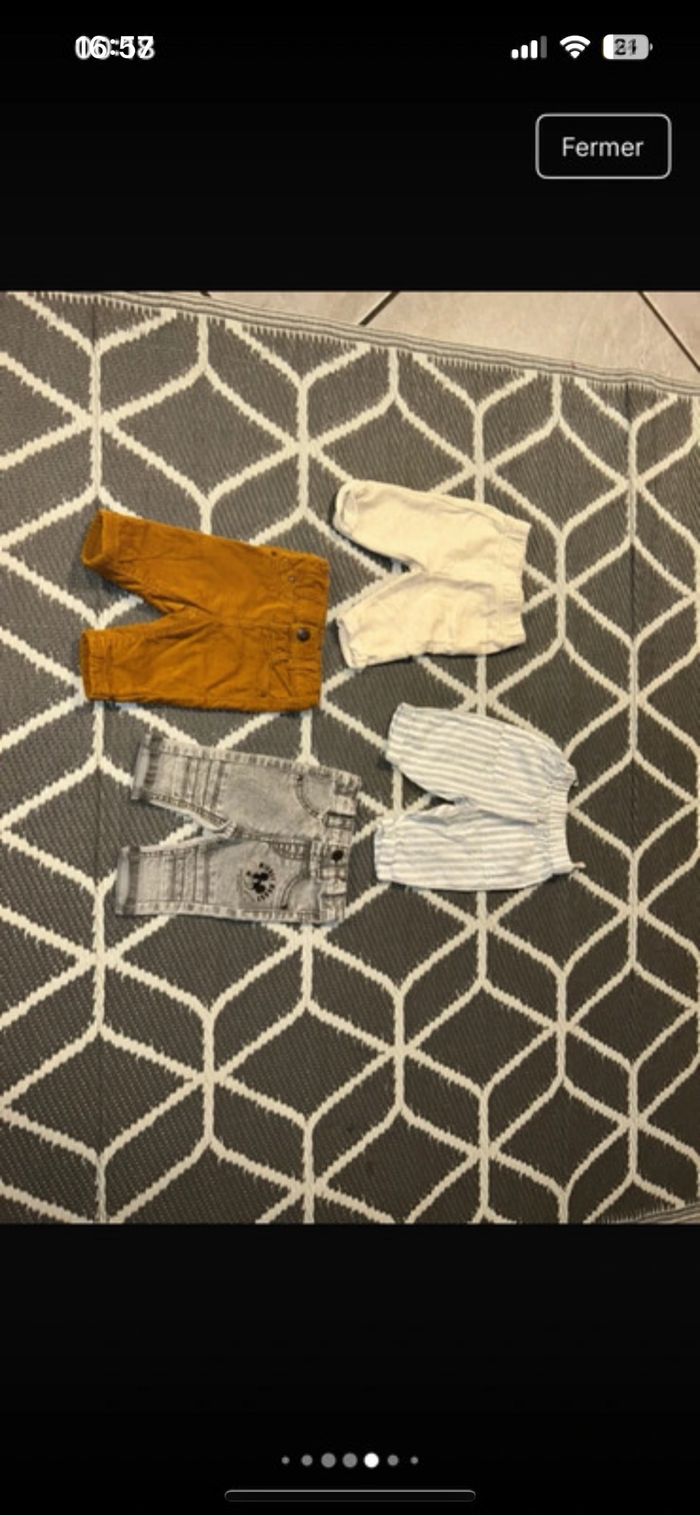 Lot vêtements bébé 1 mois 42 pièce - photo numéro 5