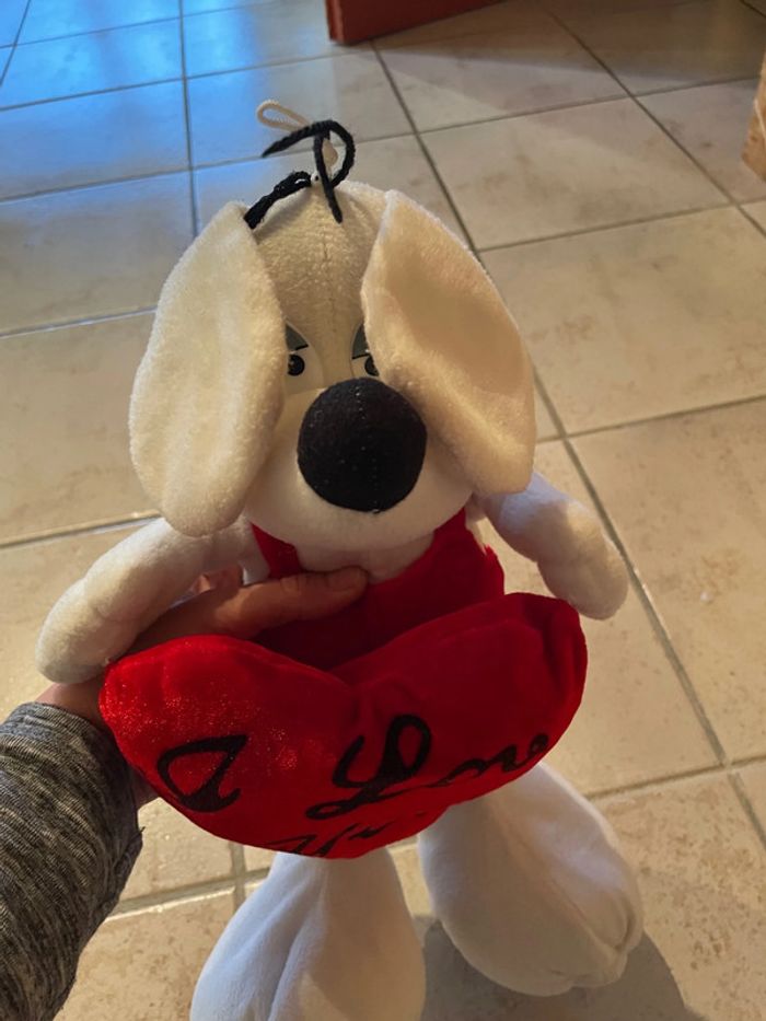 Peluche souris coeur - photo numéro 3
