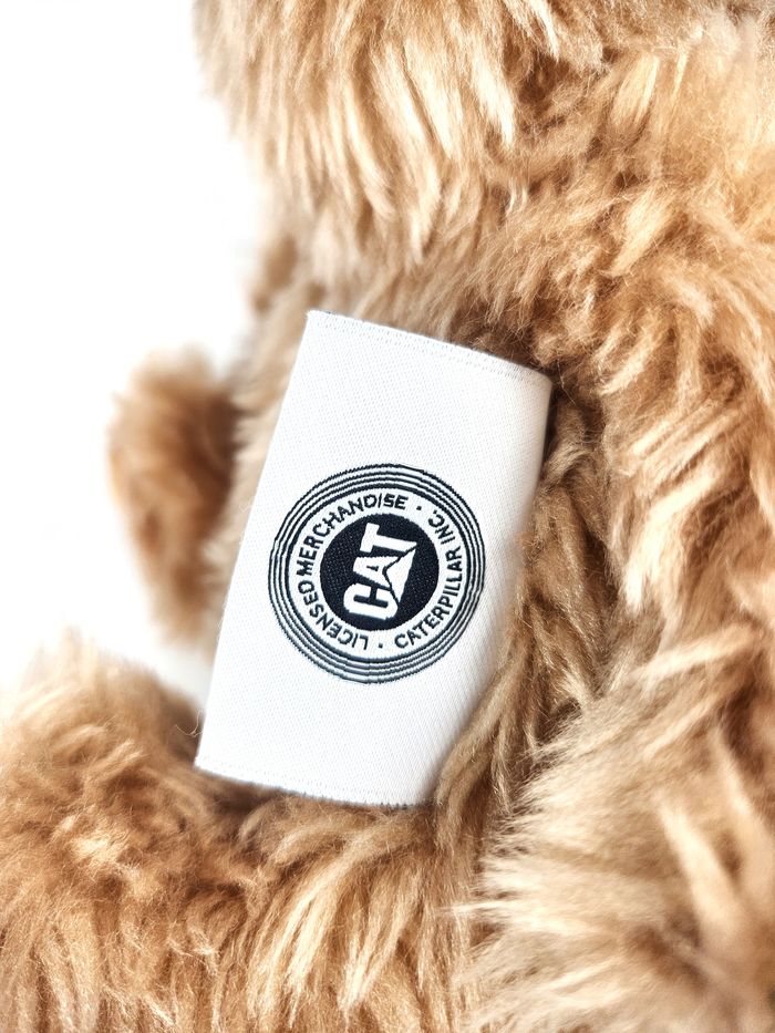 Peluche Ourson Mascotte Caterpillar - Ours de Chantier - 16 cm - photo numéro 6