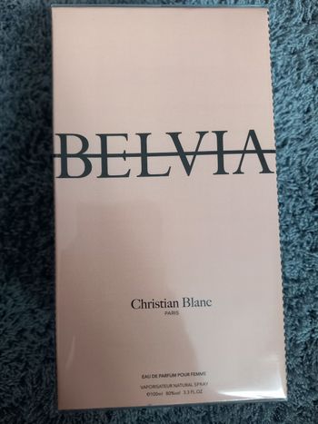 Parfum Christian Blanc (BELVIA) NEUF 100 mL