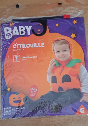 Costume citrouille