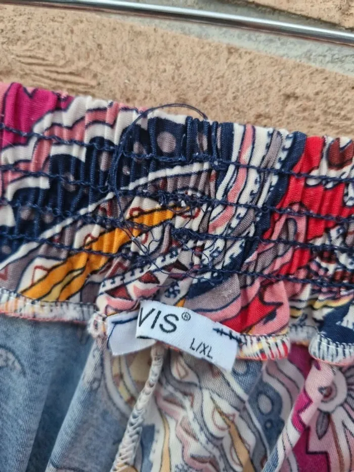 Pantalon fluide coloré • Jambes larges - photo numéro 3