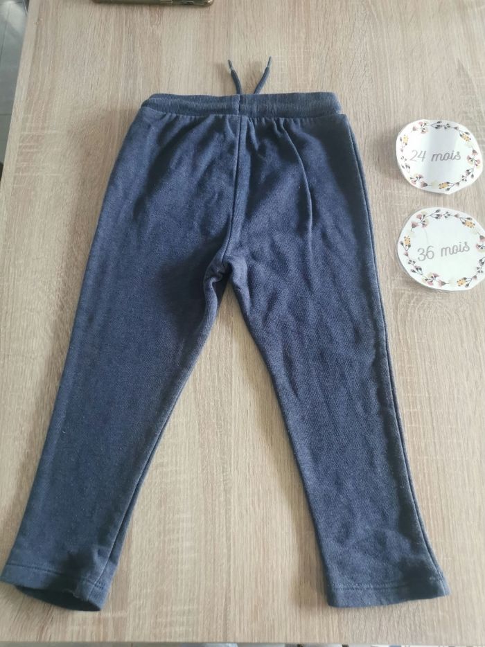 Lot de 2 pantalons en coton 24/36mois lupilu et tex - photo numéro 5