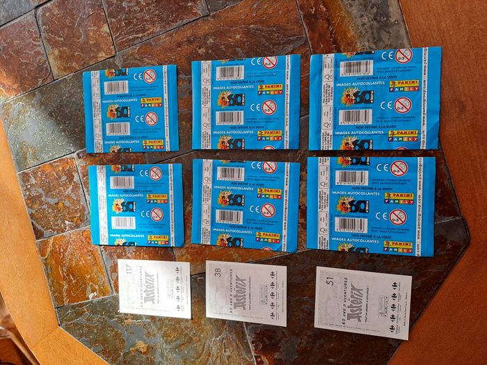 Stickers Astérix 60A Panini Carrefour - photo numéro 2